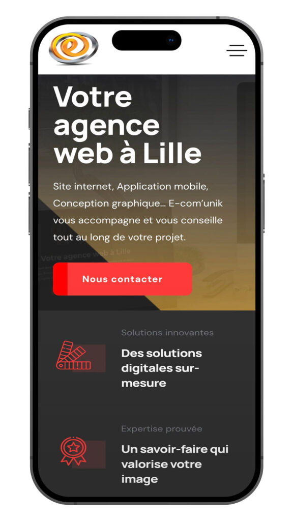 Création de site web e-commerce responsive Lille
